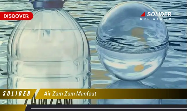 air zam zam manfaat