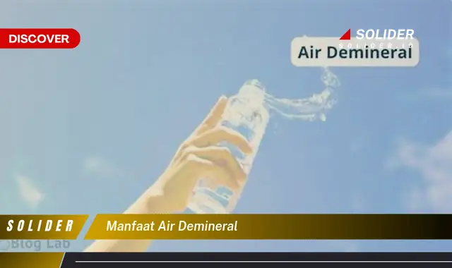 manfaat air demineral