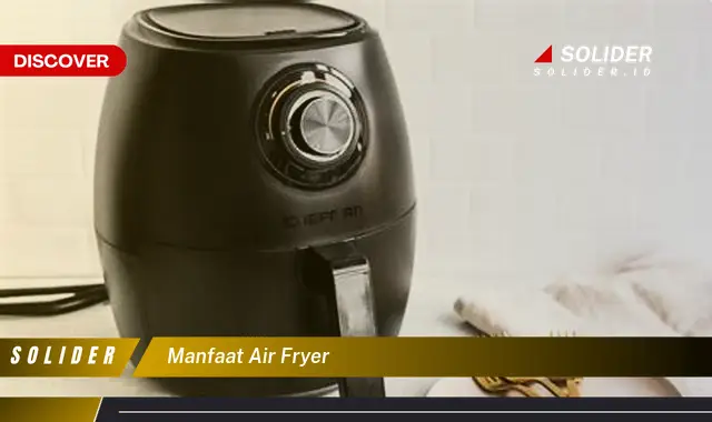 manfaat air fryer