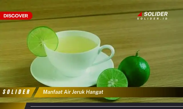 manfaat air jeruk hangat