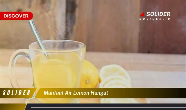 Manfaat Air Lemon Hangat Yang Jarang Diketahui Solider