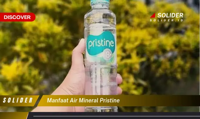 manfaat air mineral pristine