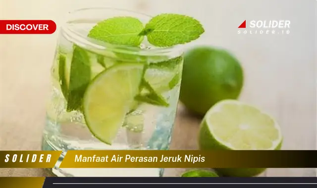 manfaat air perasan jeruk nipis