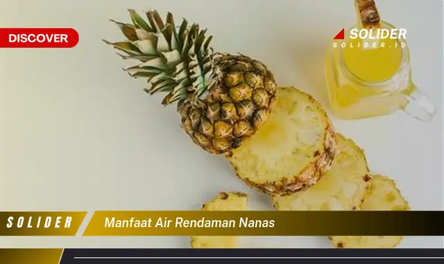 manfaat air rendaman nanas