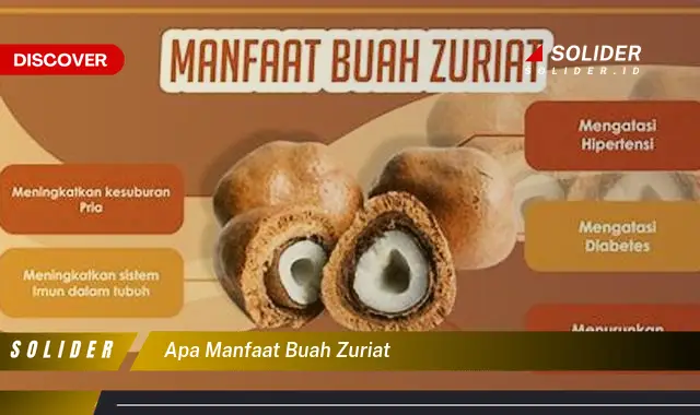 apa manfaat buah zuriat