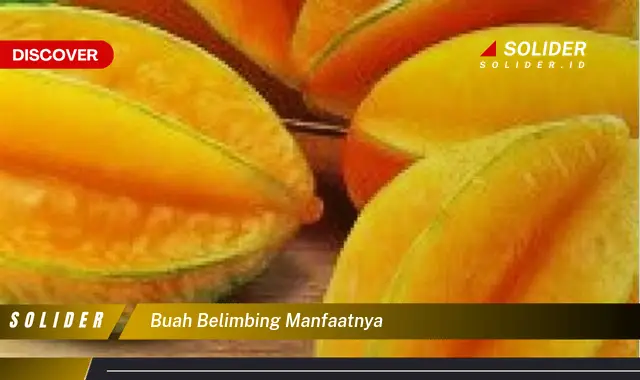 buah belimbing manfaatnya