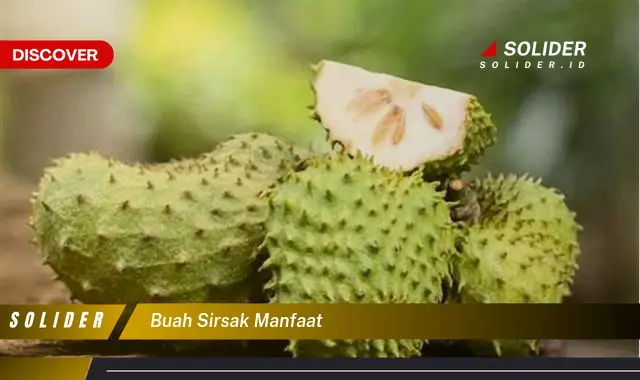 buah sirsak manfaat