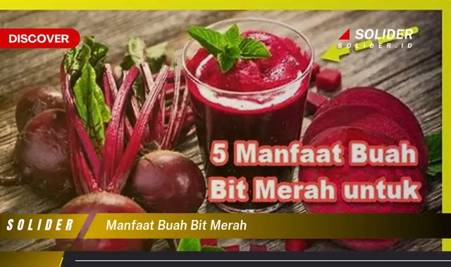 manfaat buah bit merah