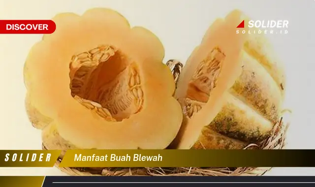 manfaat buah blewah