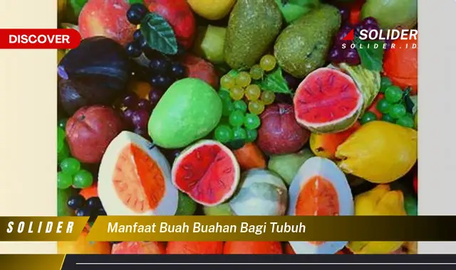 manfaat buah buahan bagi tubuh