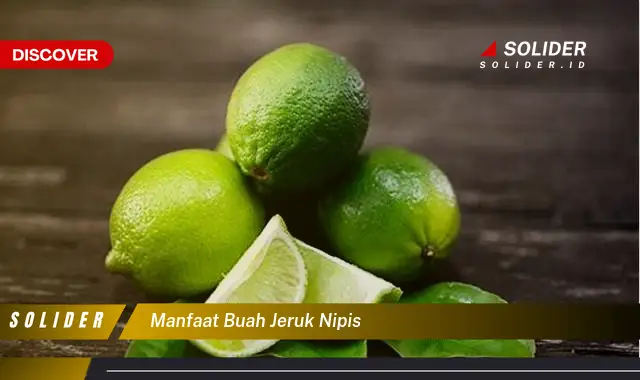 manfaat buah jeruk nipis