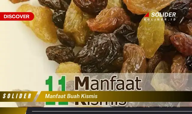 manfaat buah kismis