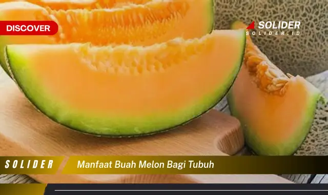 manfaat buah melon bagi tubuh