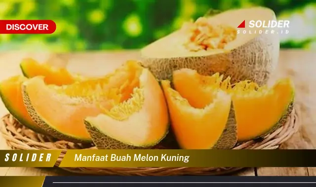 manfaat buah melon kuning