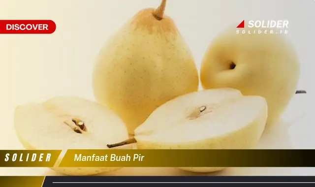 manfaat buah pir