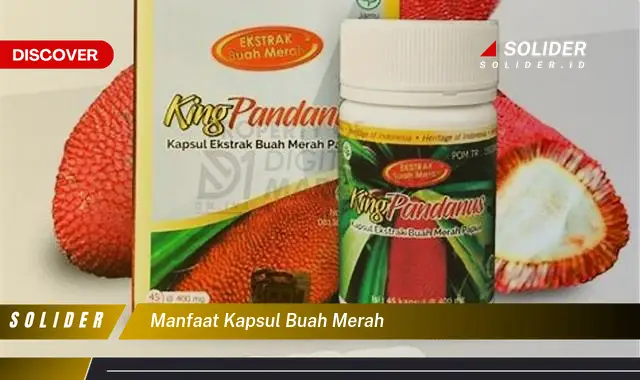 manfaat kapsul buah merah