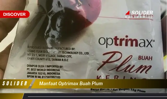 manfaat optrimax buah plum