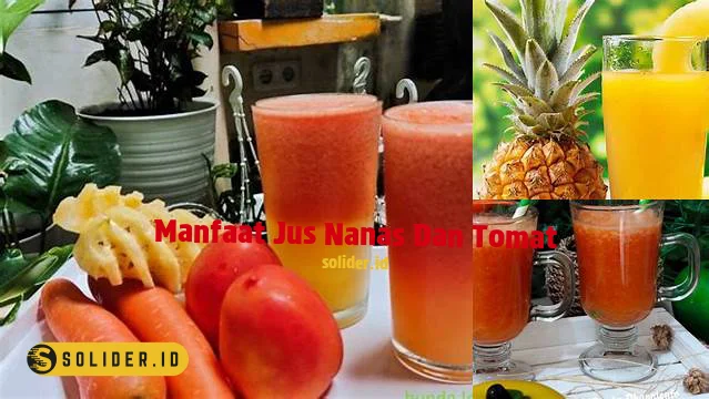 Temukan Berbagai Manfaat Jus Nanas Dan Tomat Yang Perlu Anda Ketahui