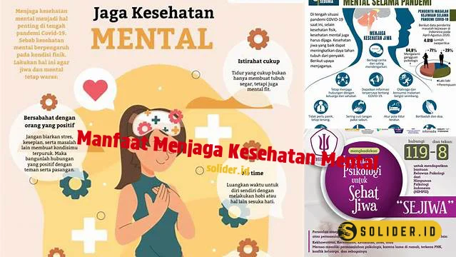 manfaat menjaga kesehatan mental