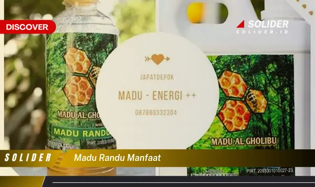 madu randu manfaat