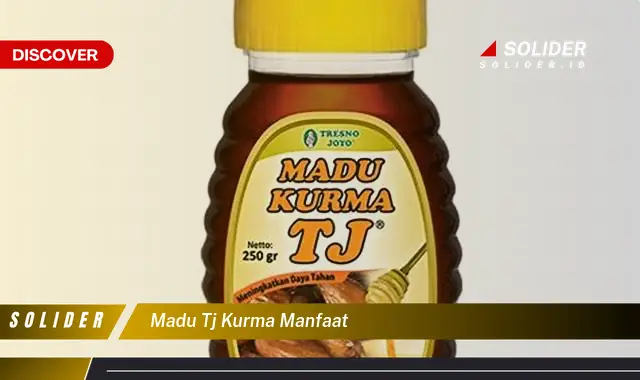 madu tj kurma manfaat