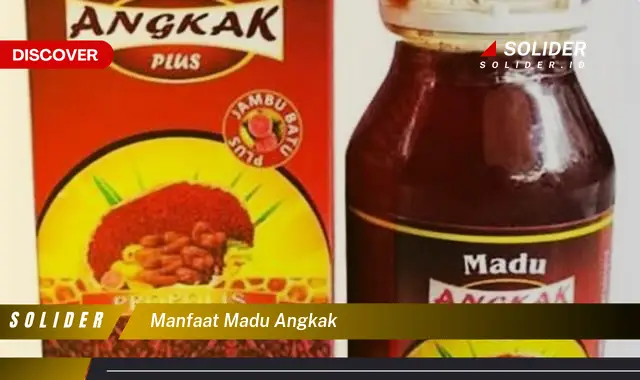 manfaat madu angkak