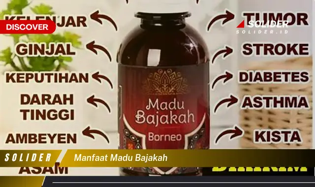 manfaat madu bajakah