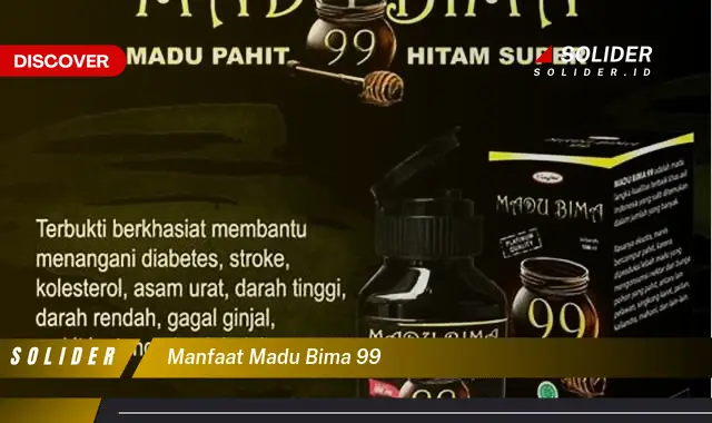 manfaat madu bima 99