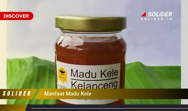 manfaat madu kele