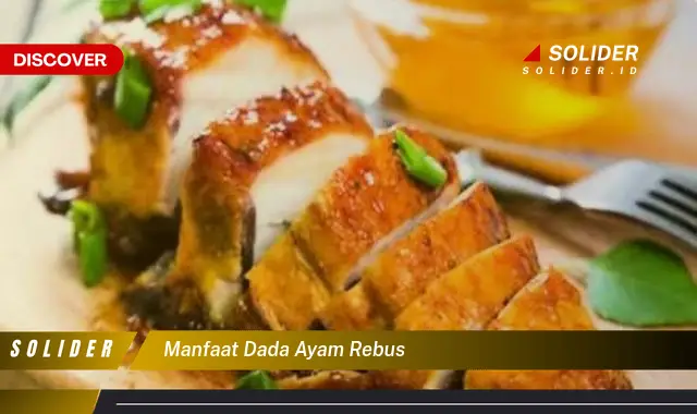 manfaat dada ayam rebus