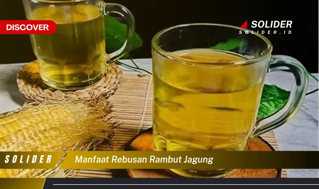 manfaat rebusan rambut jagung