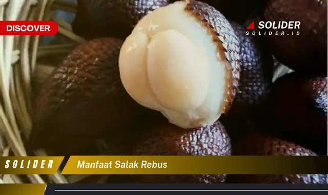 manfaat salak rebus