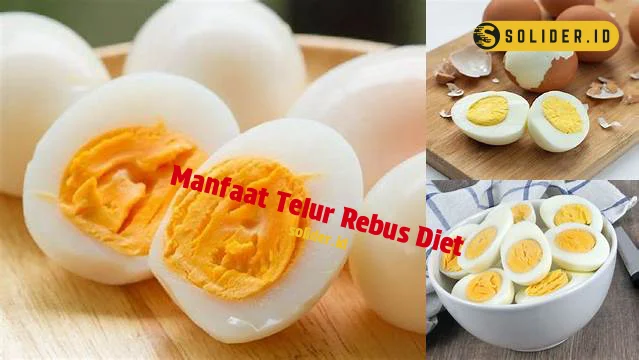 Temukan Manfaat Telur Rebus Diet Yang Jarang Diketahui Solider