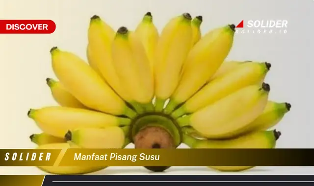 manfaat pisang susu