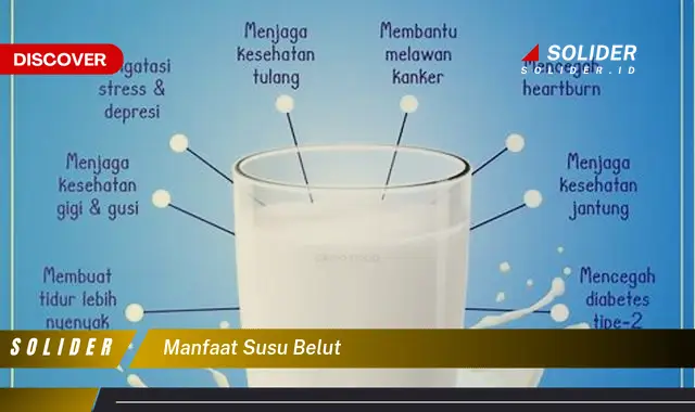 manfaat susu belut