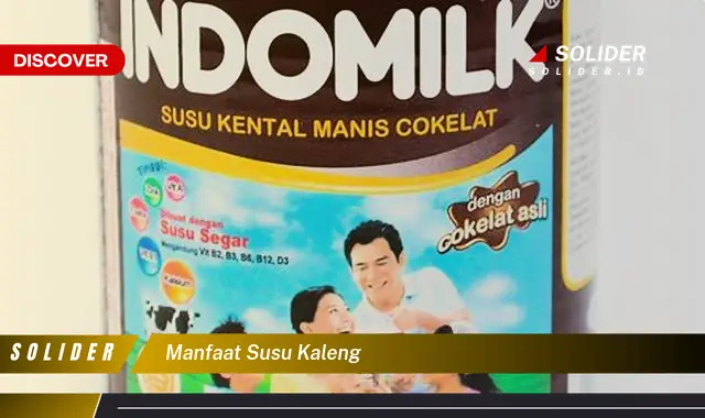 manfaat susu kaleng