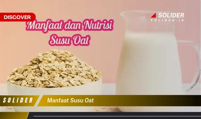 manfaat susu oat