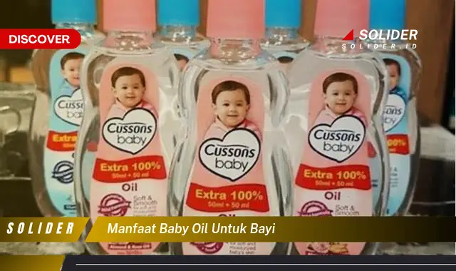 manfaat baby oil untuk bayi