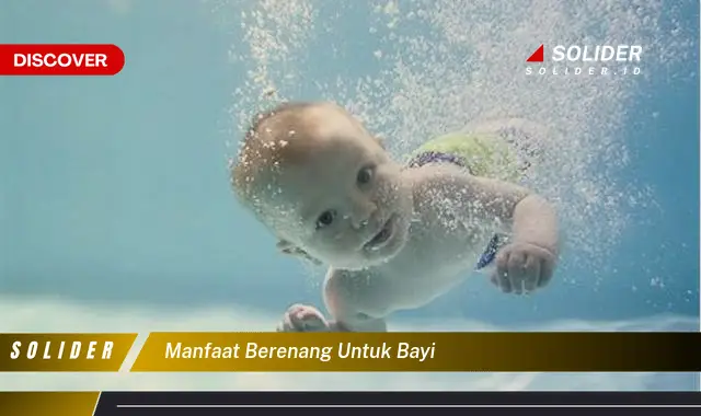 manfaat berenang untuk bayi