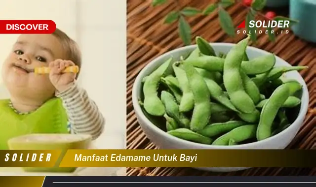 manfaat edamame untuk bayi