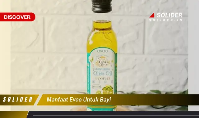 manfaat evoo untuk bayi