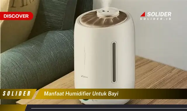 manfaat humidifier untuk bayi