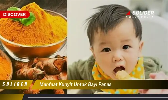 manfaat kunyit untuk bayi panas