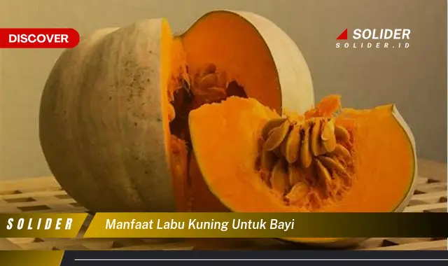 manfaat labu kuning untuk bayi