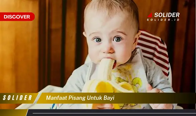 manfaat pisang untuk bayi