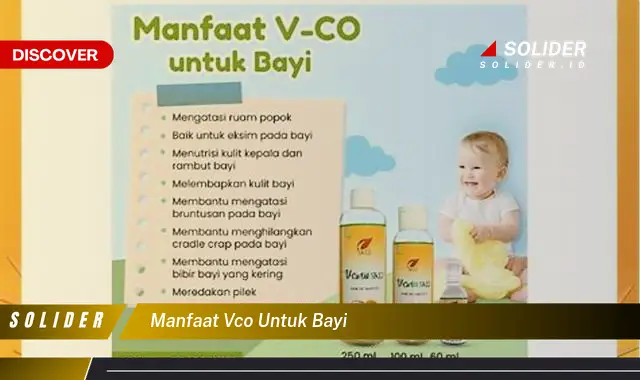 manfaat vco untuk bayi