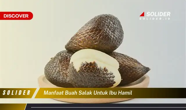 manfaat buah salak untuk ibu hamil