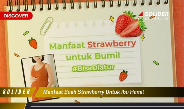 manfaat buah strawberry untuk ibu hamil