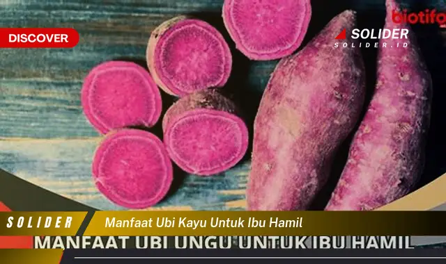 manfaat ubi kayu untuk ibu hamil