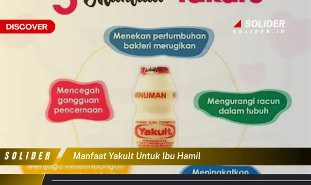 manfaat yakult untuk ibu hamil